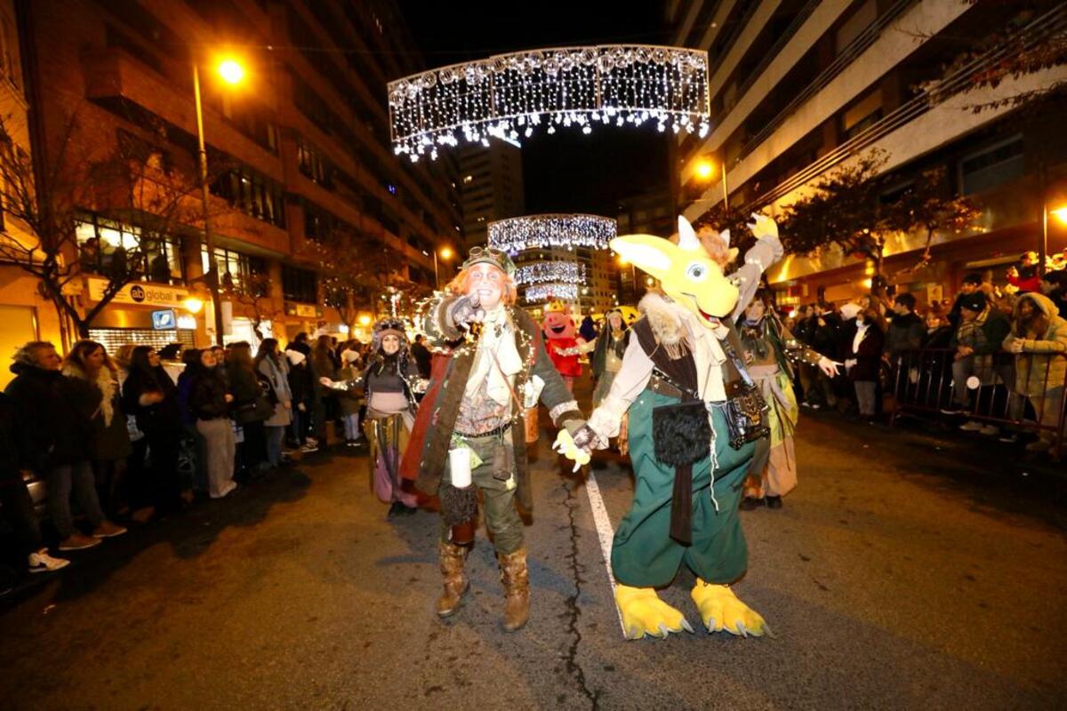 Imagen de la cabalgata de Reyes de Logroño  / ÓSCAR SOLORZANO