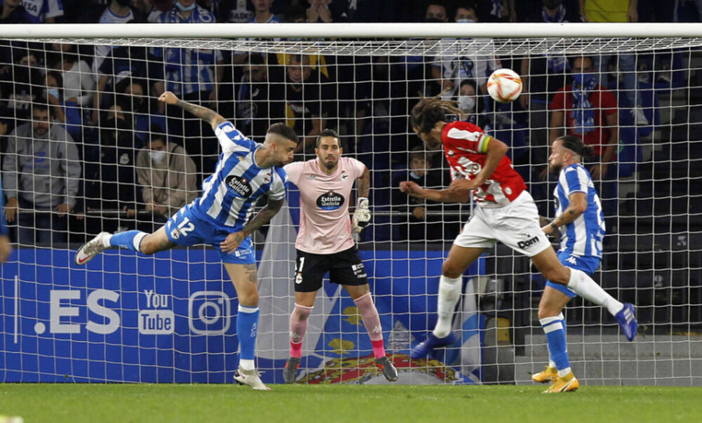 El gol en el añadido de Ledo en Riazor.