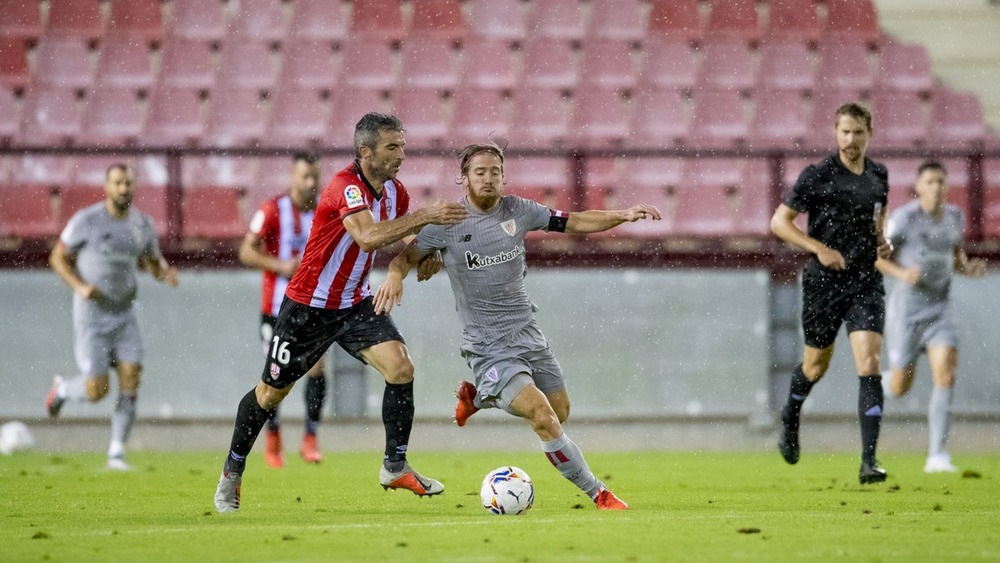 Iñaki Sáenz e Iker Muniain, en la pretemporada de la campaña 2020/21.