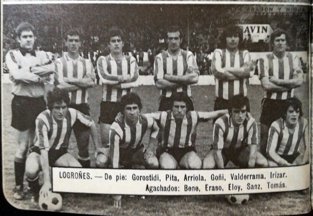 CD Logroñés de la 1977/78.