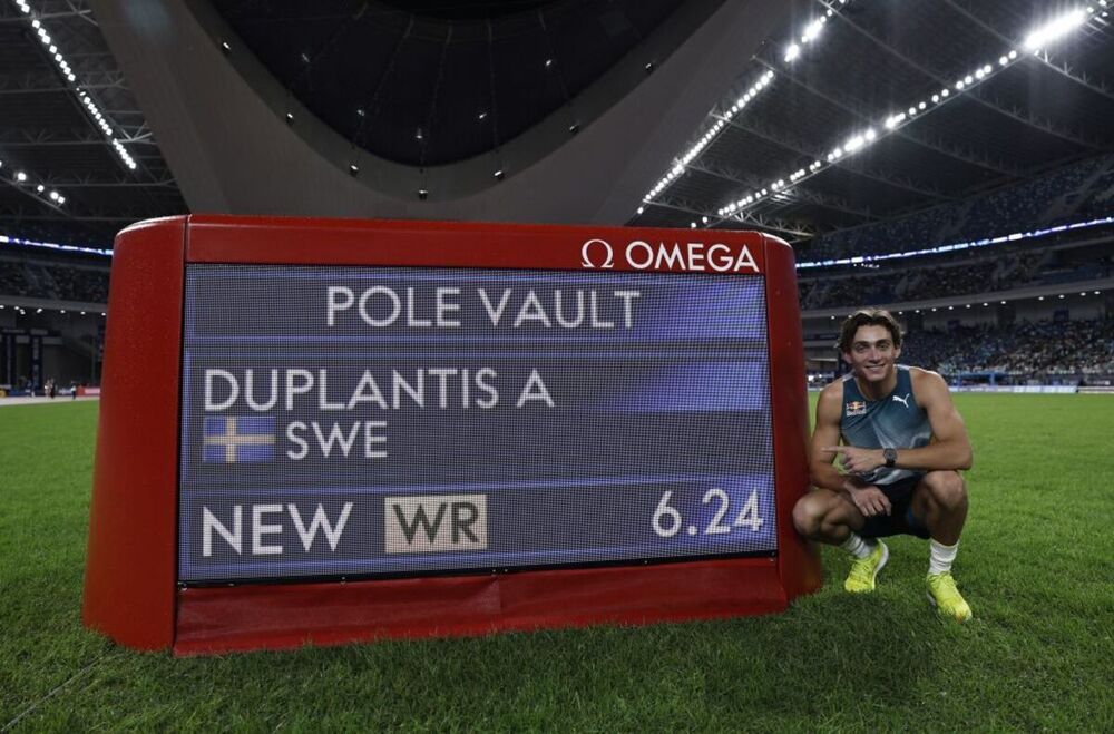 Duplantis hace historia en Xiamen