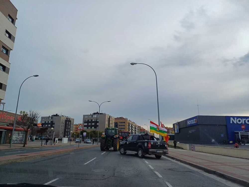 Los tractores ponen su punto de mira en el sur de Logroño