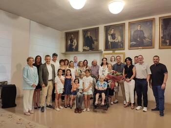 Logroño homenajea a sus abuelos, de 105 y 104 años