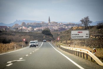 La variante de Briones pasará de 4 a 2 carriles