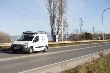 Las obras en la A-68 obligan a cortar la LR-250 en Logroño