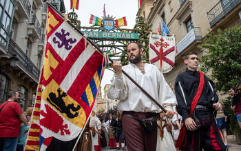 Logroño celebra los 500 años de las flores de lis en su escudo