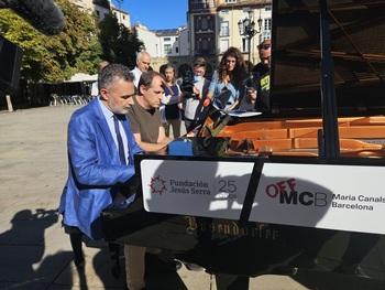 Los pianos de cola toman la calle en Logroño