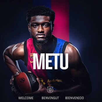 Chimezie Metu refuerza el juego interior del Barça