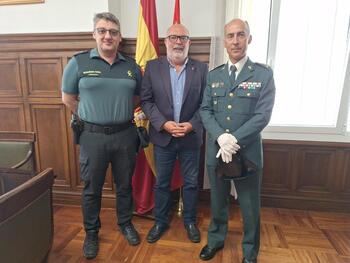 El capitán Zarauza se incorpora a la Guardia Civil de La Rioja