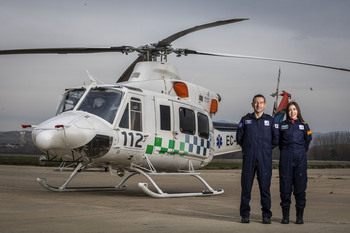 El helicóptero ‘Galeno’ actuó en 34 emergencias en 4 meses