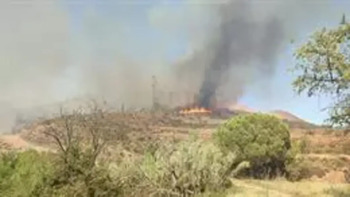 El incendio de Arnedo queda extinguido