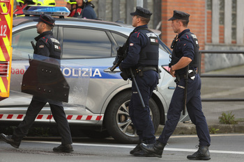 Un hombre hiere en Bilbao a sus padres con un cuchillo