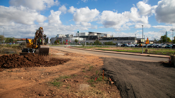 Arrancan las obras del nuevo acceso al hospital San Pedro