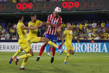 Villarreal y Atlético se reparten juego, ocasiones y goles