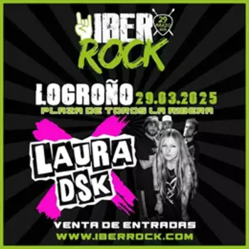 Laura DSK se suma a la 2º edición del festival 'Iber Rock'