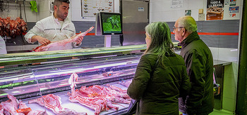 Recta final de compras navideñas con la subida de los frescos