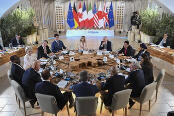 El G7 acuerda prestar a Ucrania 46.500 millones de euros