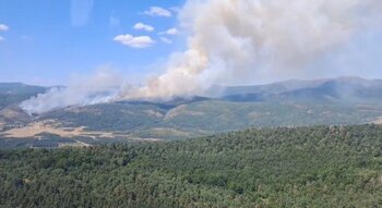 El incendio de Monterrubio de la Demanda está estabilizado