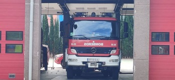 Un incendio calcina una habitación de una casa en Arnedo