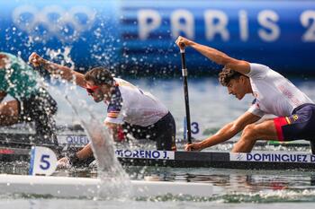 Diego Domínguez y Joan Antoni Moreno, bronce en C2 500 metros