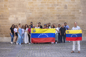 Protesta venezolana en La Rioja por el resultado electoral