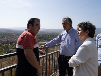 La mejora del mirador del vino sumará atractivos para Murillo