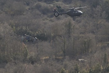 Herido un militar al accidentarse un helicóptero en Cameros