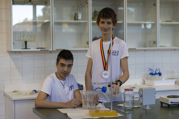 De Rumanía a La Rioja con un bronce en ciencias